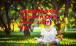 百胜棋牌游戏-意甲球队会议时间表图片(意甲2021一22夏季转会)